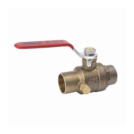 B & K 12 BRS SAndW Ball Valve 107-553NL
